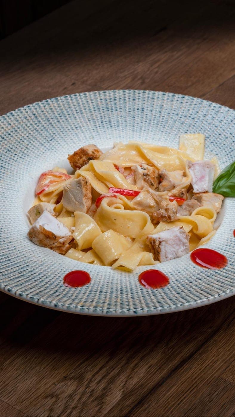 Creamy chicken pasta